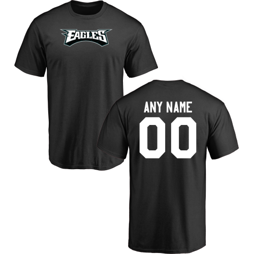 Men Philadelphia Eagles Design-Your-Own Short Sleeve Custom NFL T-Shirt->->Sports Accessory